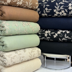 لینن ایتالیایی گل برجسته